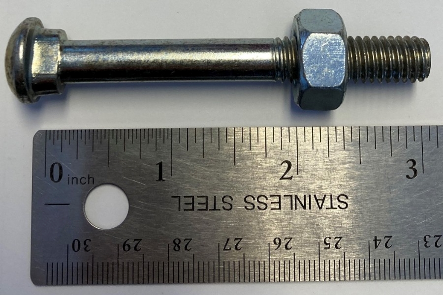 Bolt with nut 3/8" x 3"
32$/BUCKET OF 100