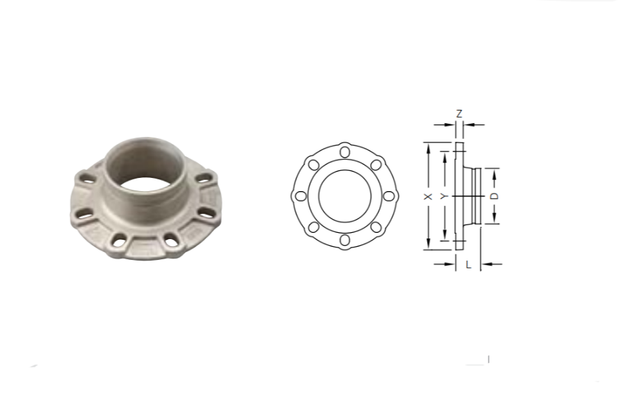 SS-80 Stainless Steel Universal Flange Adapter
Stainless Steel Series